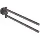 IS-Handtuchstange-IOM-doppelt-Magnetic-Grey-A9131A5 gallery number 2